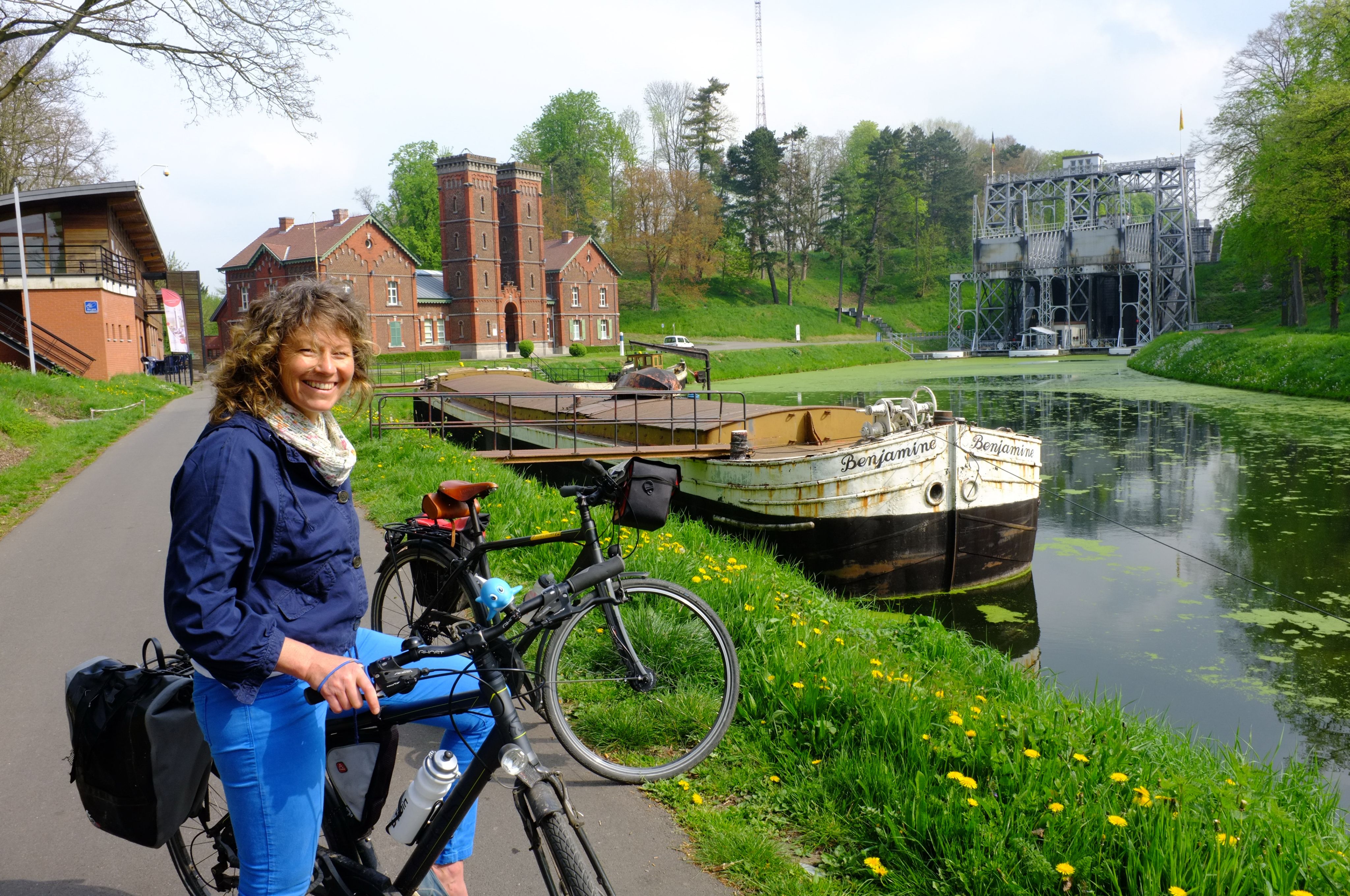 RAVeL van het historische Canal du Centre route map image