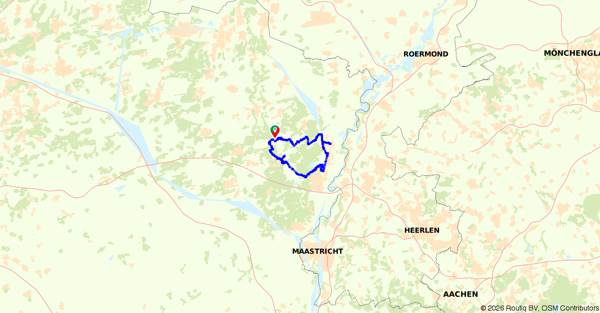 Fietsroute (E-bike) 128206: E-bike route Mechelse Heide e