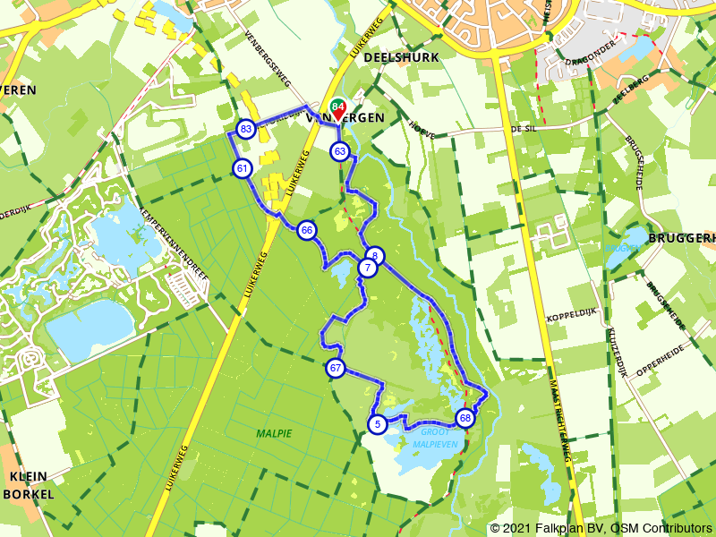 Langs de Dommel naar de Malpie