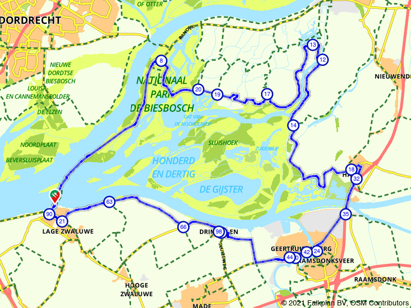 rondje biesbosch