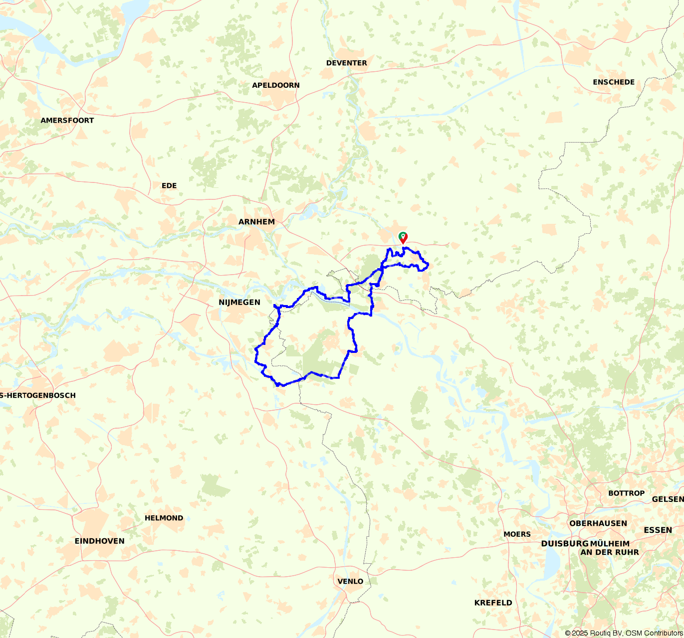 Fietsroute 539183 - Etappe 6 Fietserspad – Pieterpad voor Fietsers