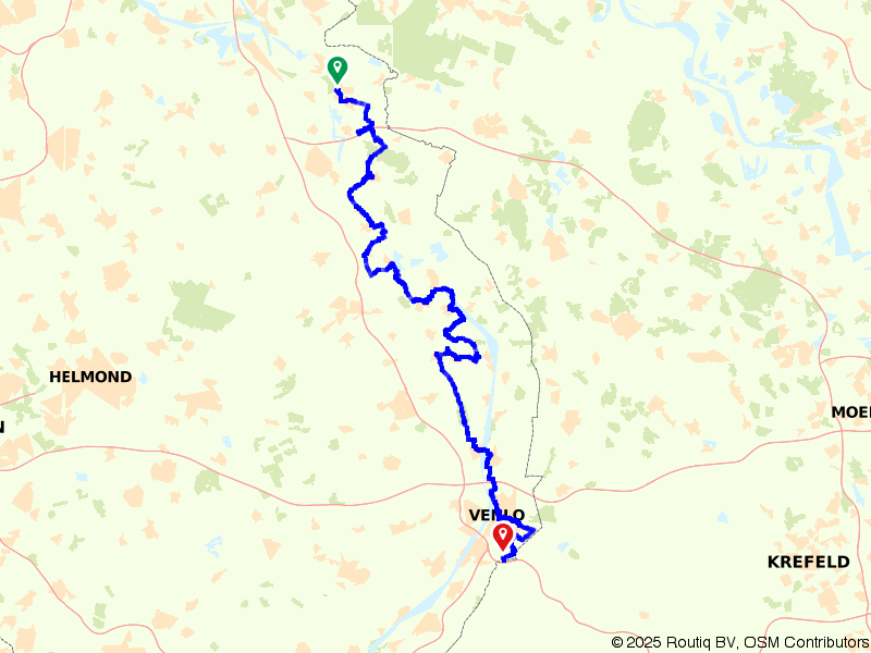 Fietsroute 539185 - Etappe 7 Fietserspad – Pieterpad voor Fietsers
