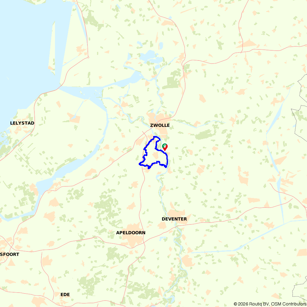 Fietsroute (E-bike) 115550: Landgoederenroute door de Doo