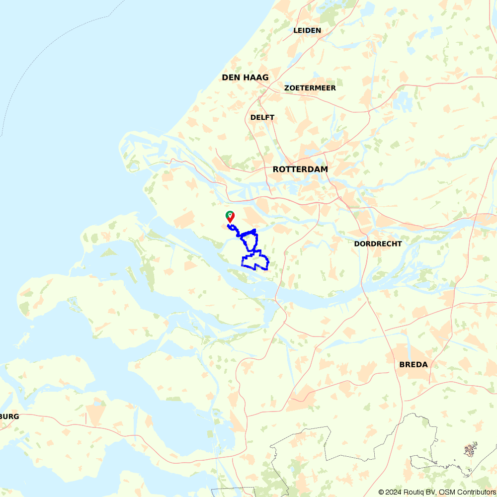 Routiq 117558 Zuidland, ZuidBeijerland en NieuwBeijerland
