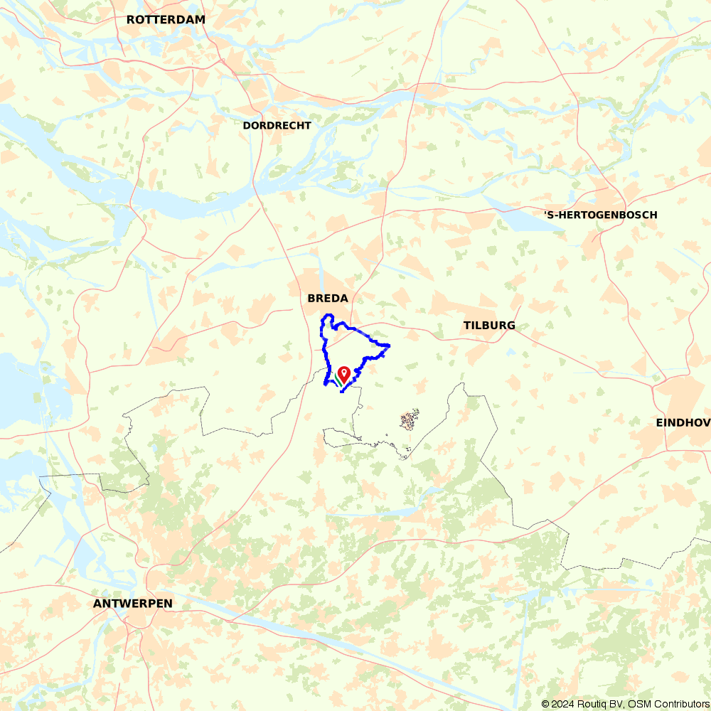 1182630 Meerle and surrounding areas