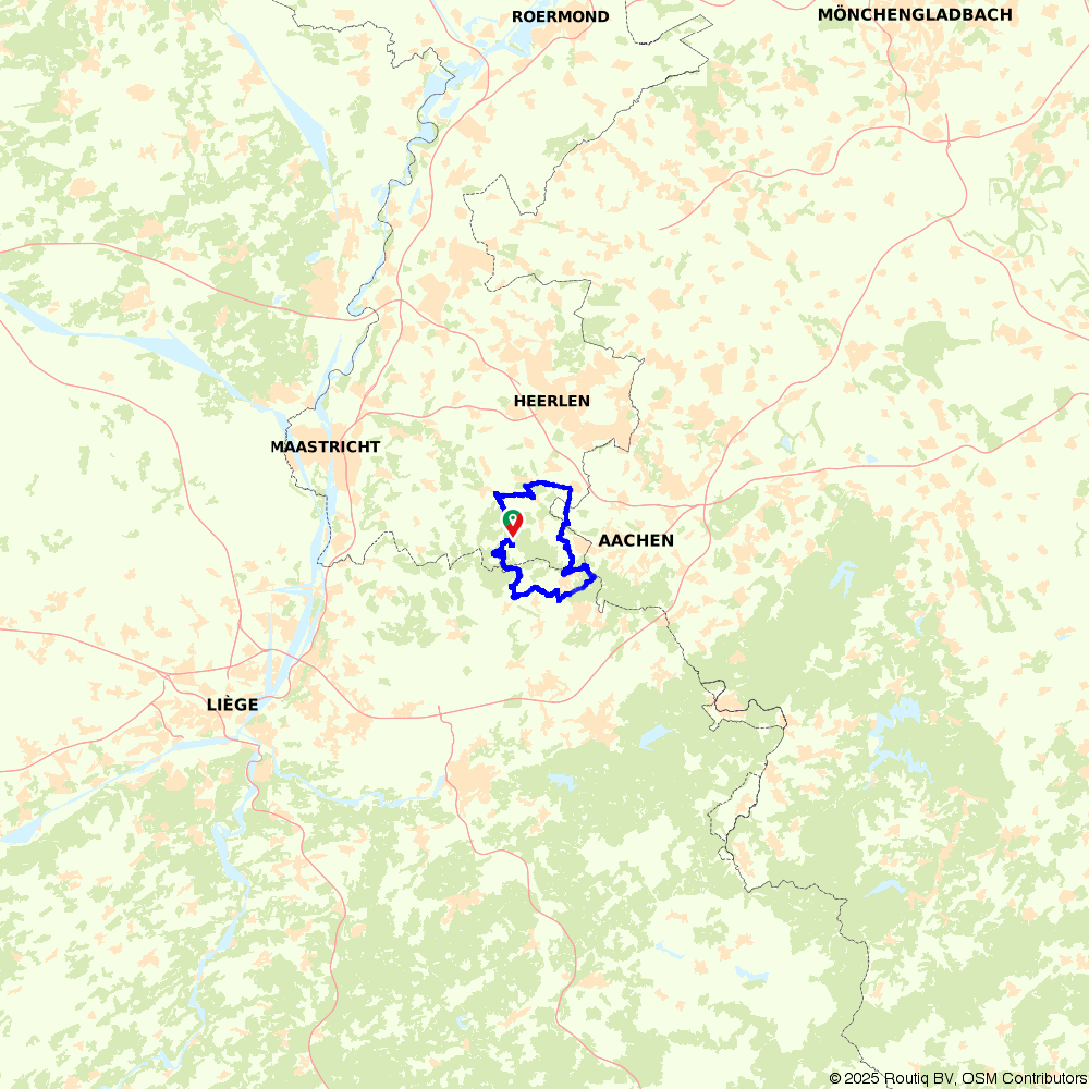 Routiq 134338 Explore the three countries around the ThreeCountry Point