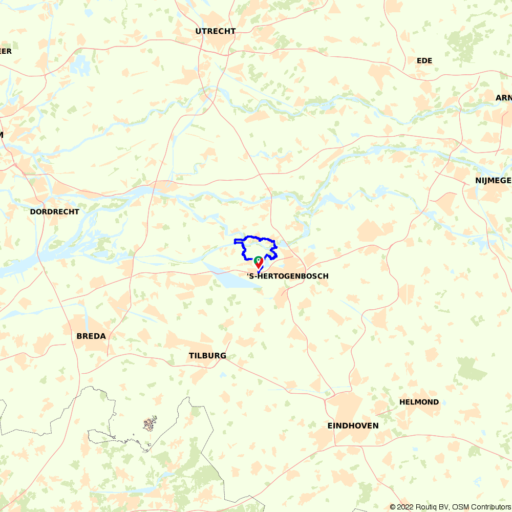 Vlijmen Hedel Ammerzoden Vlijmen Heusden Cycling route Route nl