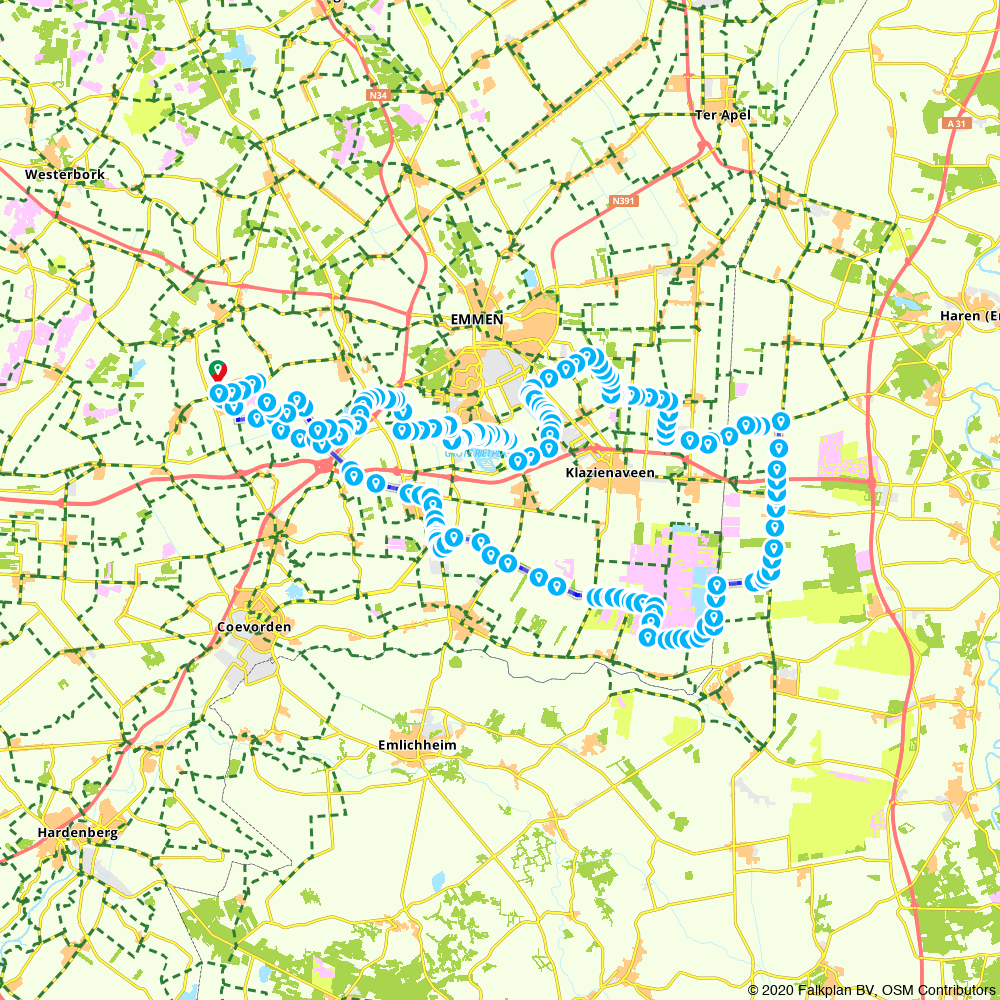 Op Fietse Coevorden Fietsroute Route nl