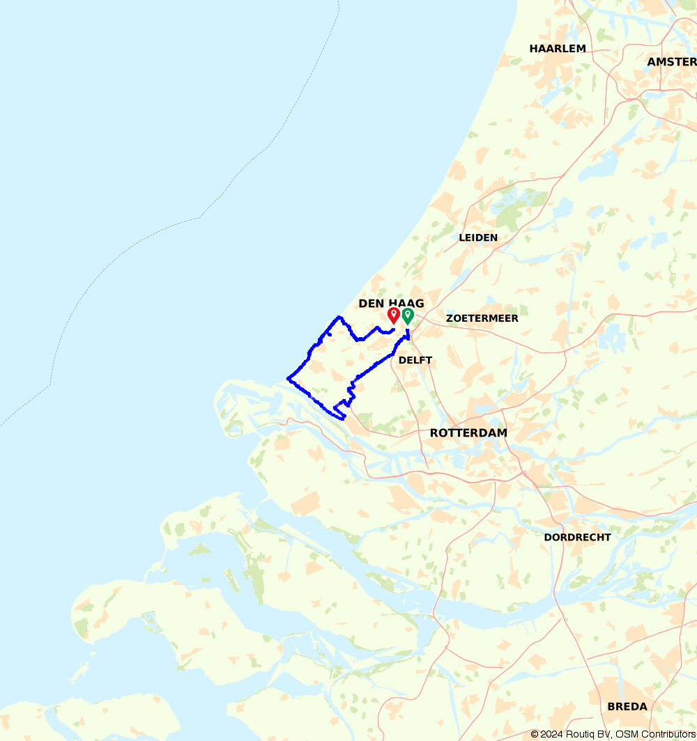 Eerste rondje met jor rijswijk fietsroute route nl