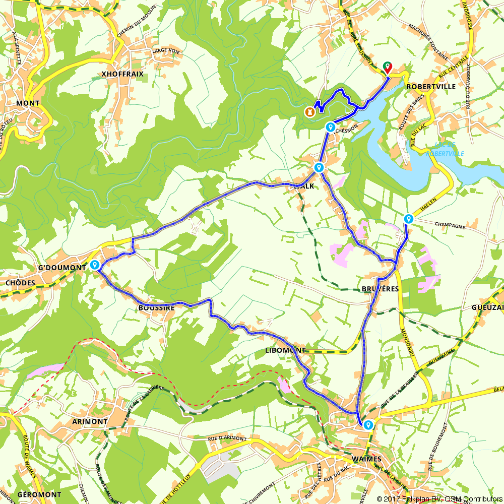 169163 Nature and beautiful villages around Robertville