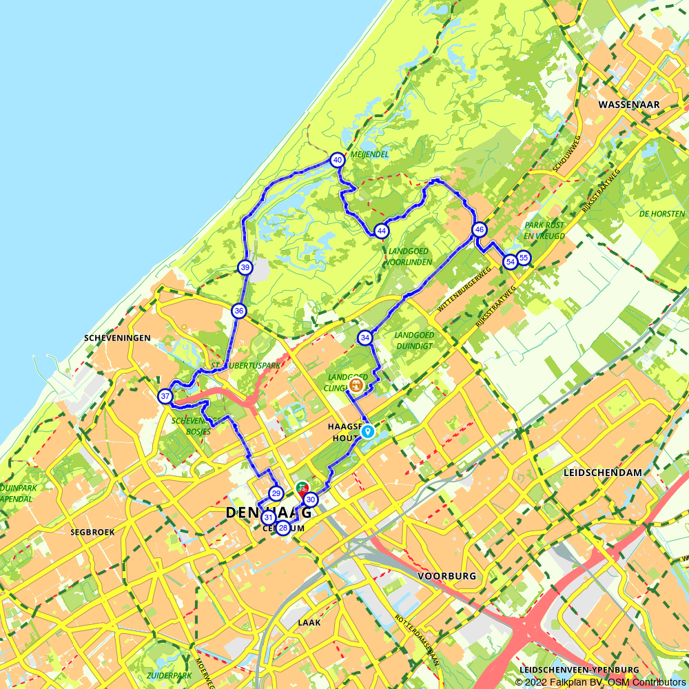 178555 A tour of Scheveningen and the Clingendael estate