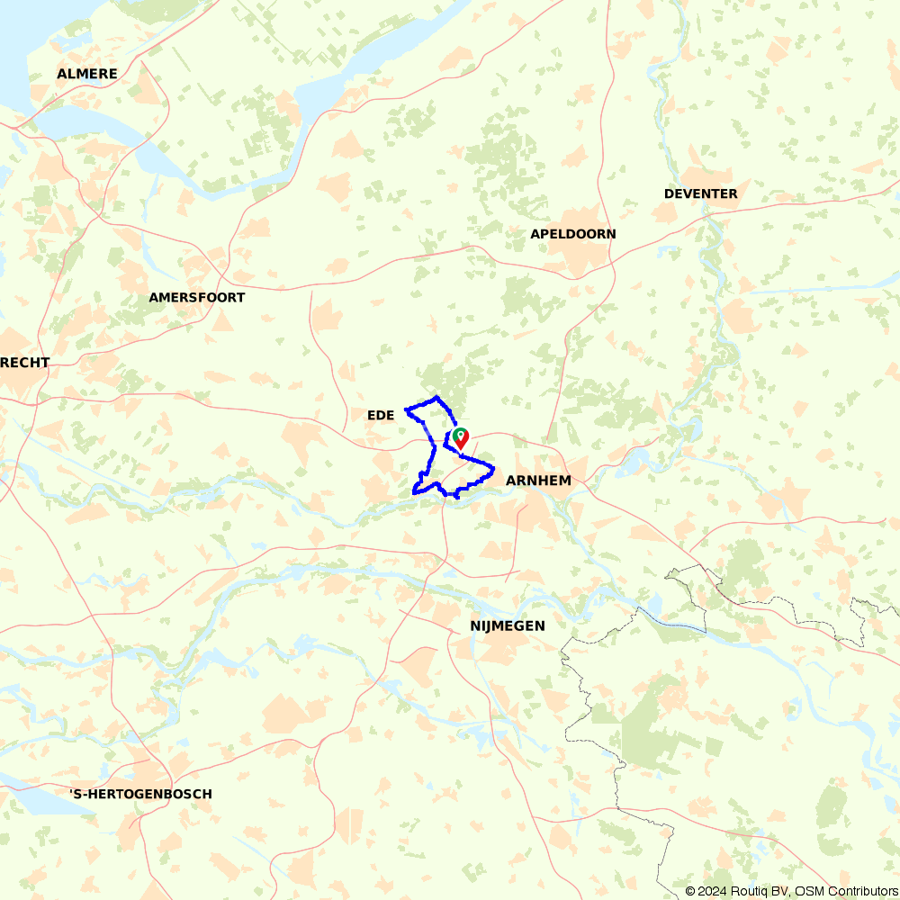 Fietsroute 180647: Fietsen over de Ginkelse Heid