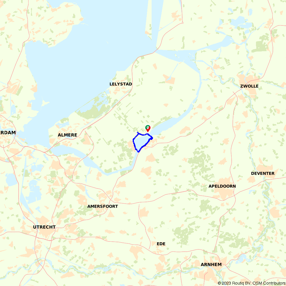 1940218 Wolderwijd route