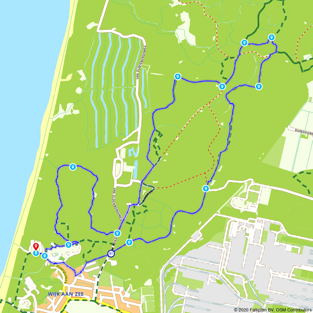 1972181 Wijk aan zee Duinwandeling