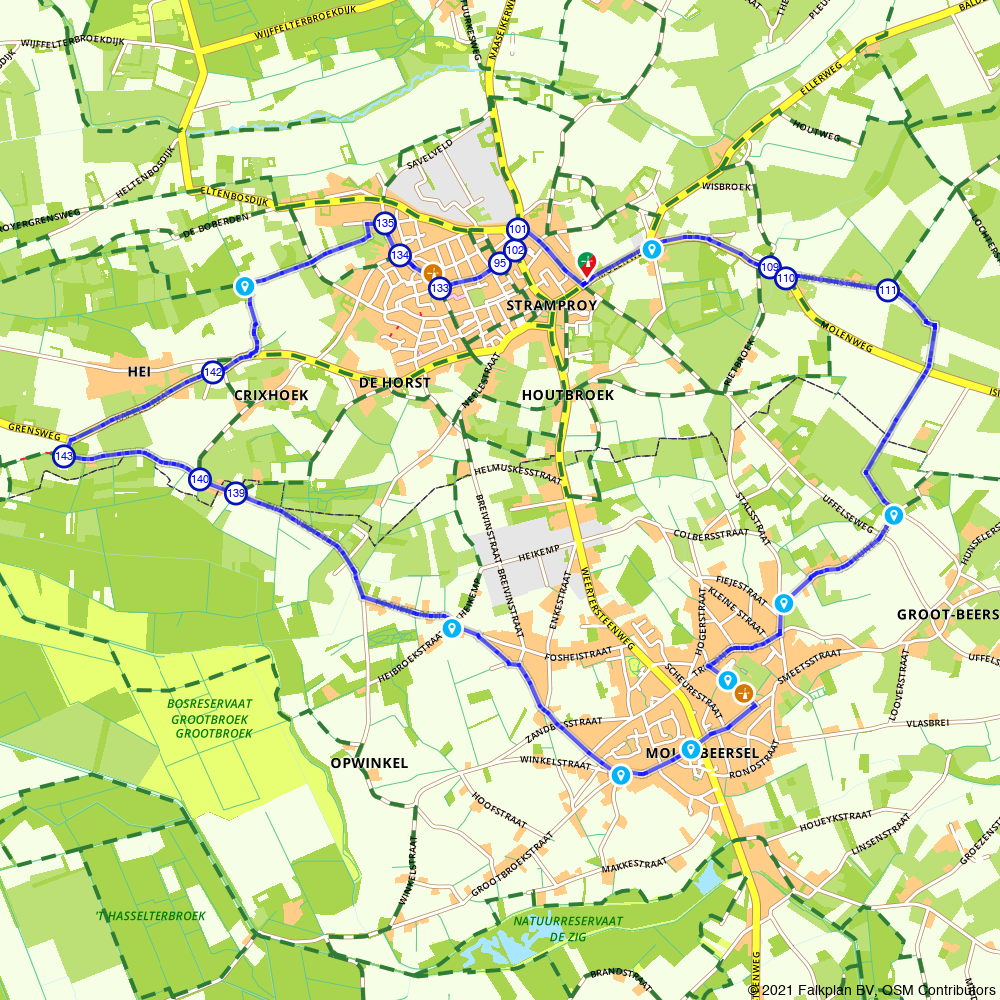 Routiq - 2123756 Mill walk Stramproy Molenbeersel