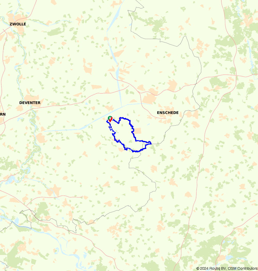 Routiq 3168449 A tour of Haaksbergen and Ammeloer Venn