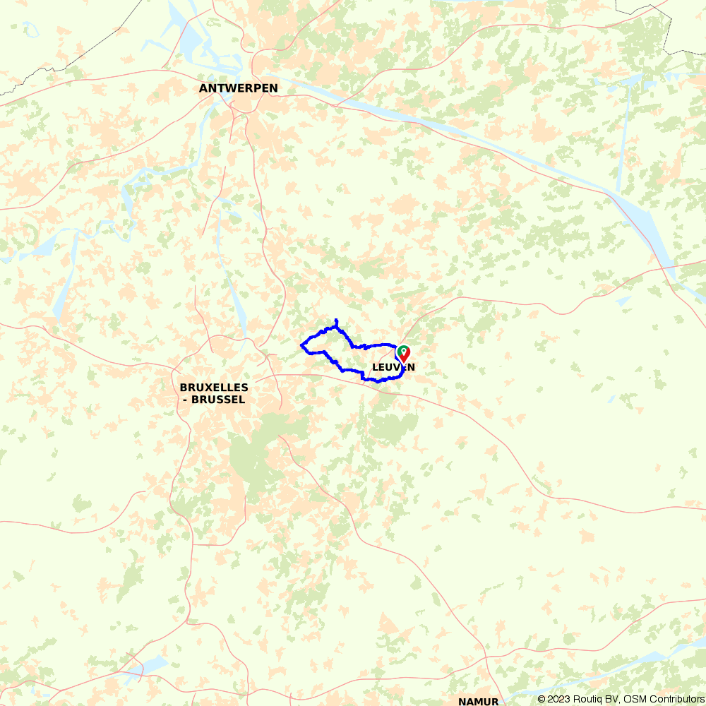 Routiq 328589 Leuven Airport Leuven