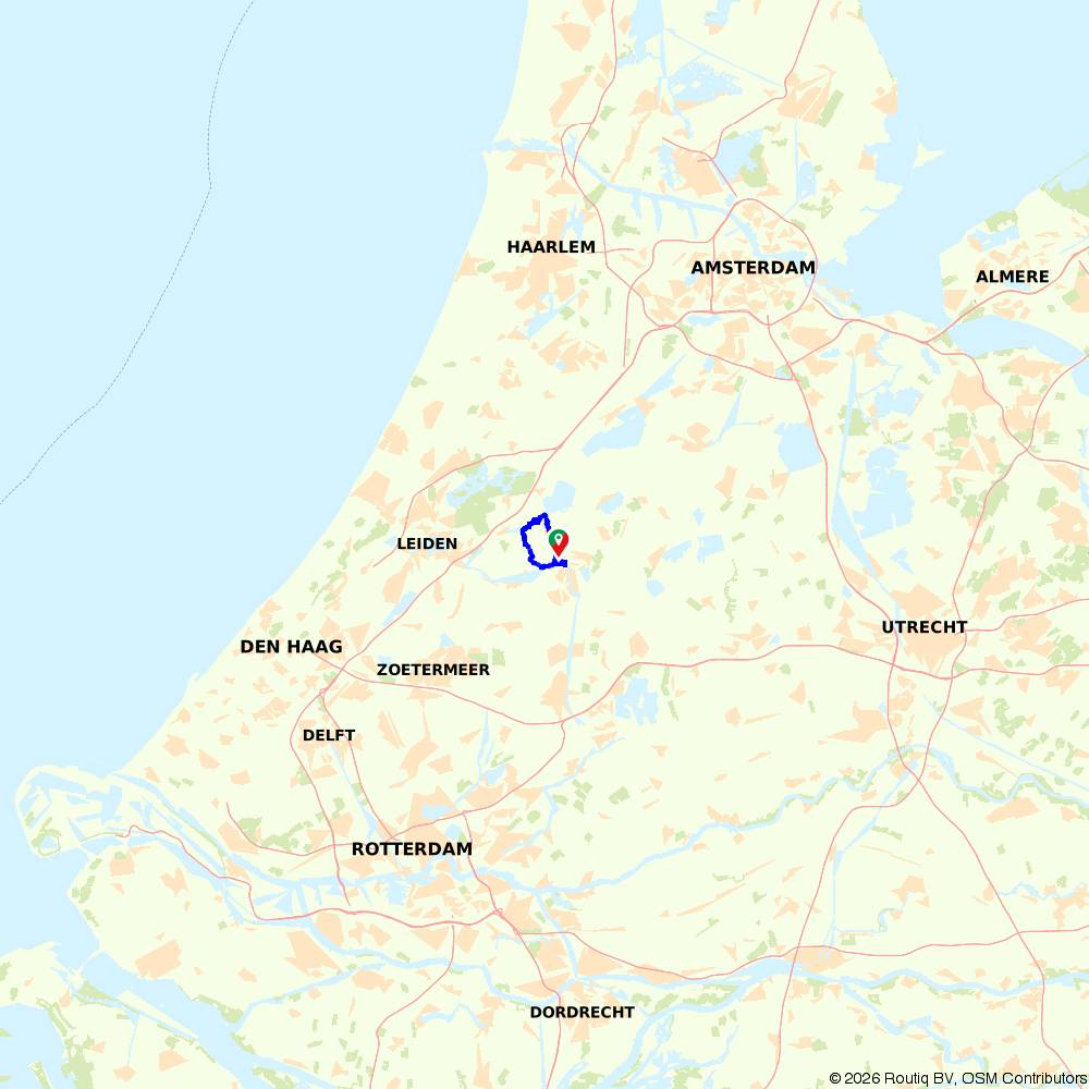 Walking through the polders near Alphen aan den Rijn - Alphen aan den ...