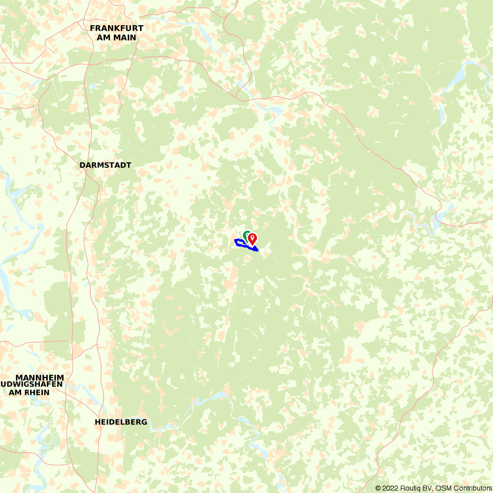 3739115 Nordic Walking Bad König Tour 12 Von der Momarter Eiche nach