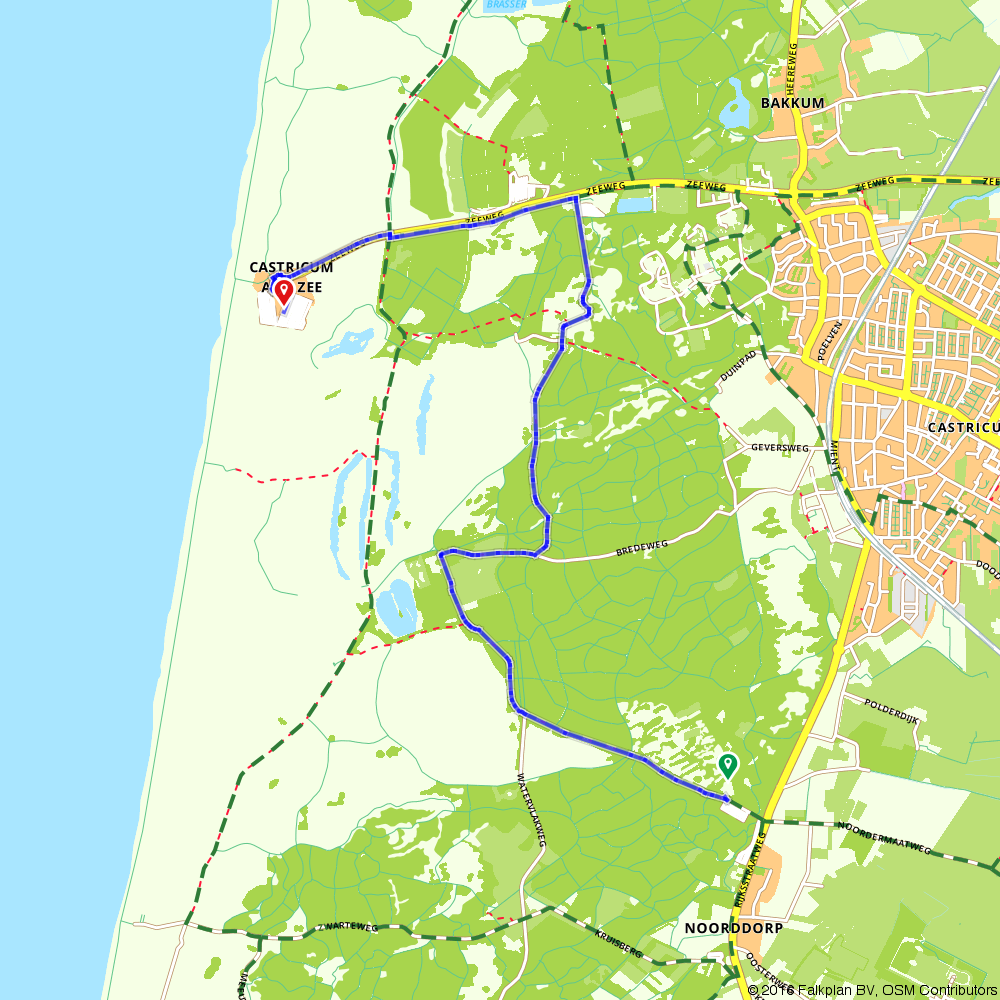 Castricum Aan Zee Weer 490777 From Camping Geversduin to Castricum aan Zee