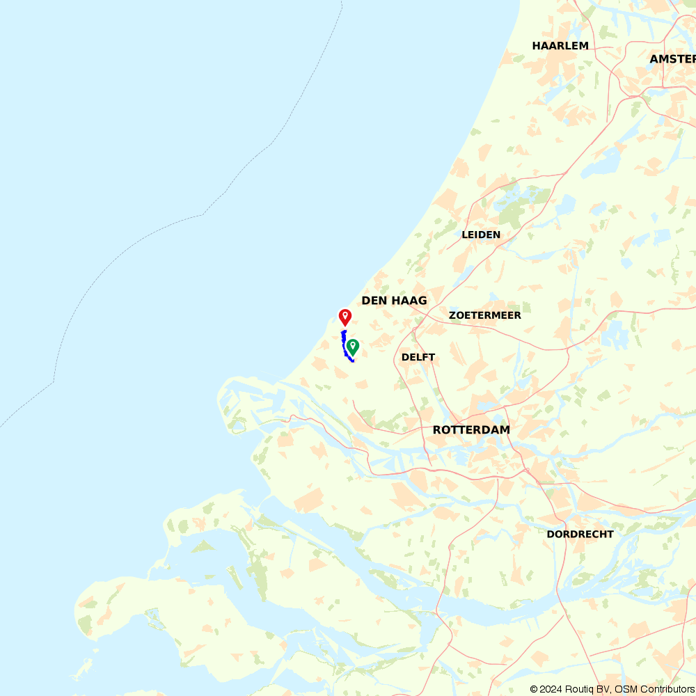 to Kai - Westland - Cycling route | Route.nl