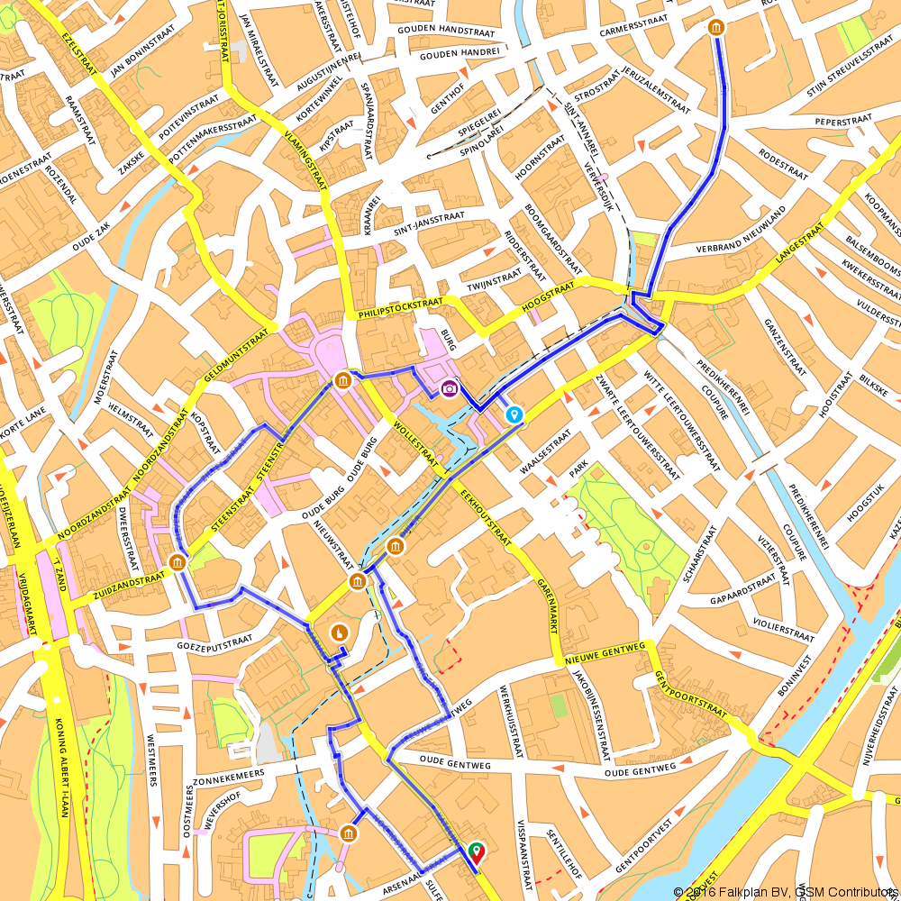 Routiq 525012 Tour of Bruges