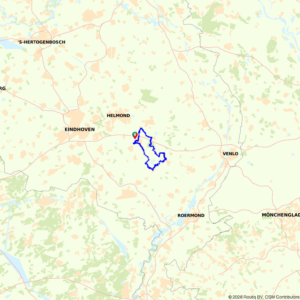 Liberation Route Asten - Asten - Cycling route | Route.nl