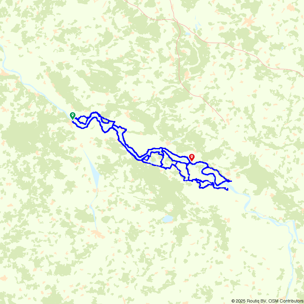 Elberadweg - Labska stezka [Abschnitt F] Querung Fahre Schnackenburg ...