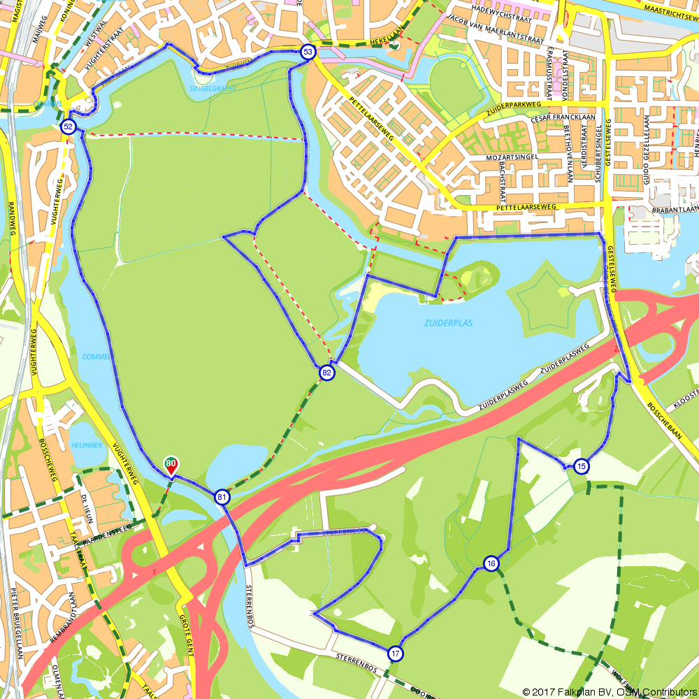 Bossche Broek s Hertogenbosch Wandelroute Route nl