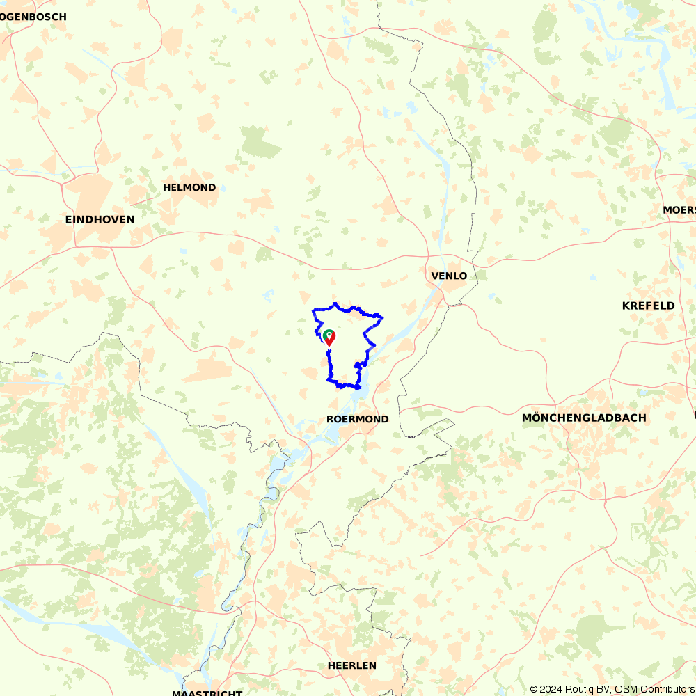 Fietsroute 549930: Rondje door het Leudal en de 