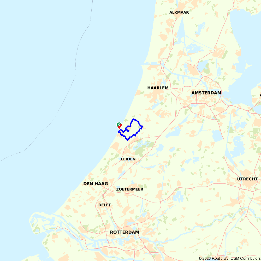 Fietsroute 557931: Bloembollen en historie rondo