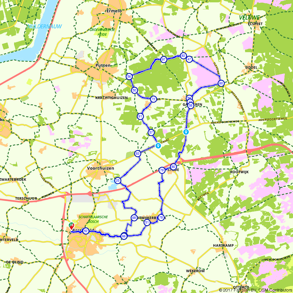 656446 Barneveld en omgeving.