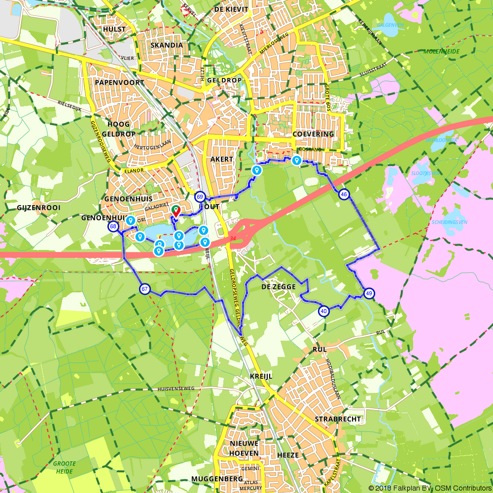 geldrop-zuid-leenderheide-kreijl-rul-geldrop-mierlo-hiking
