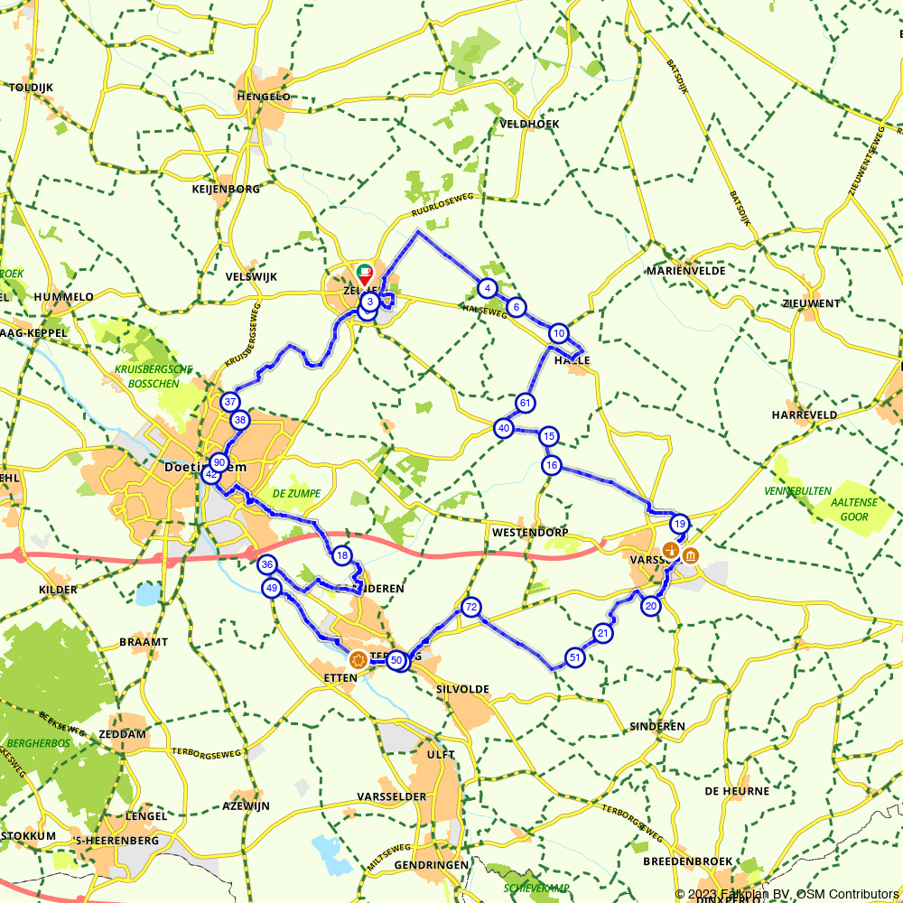 718758 City and countryside Doetinchem and the Varsseveldse kopps