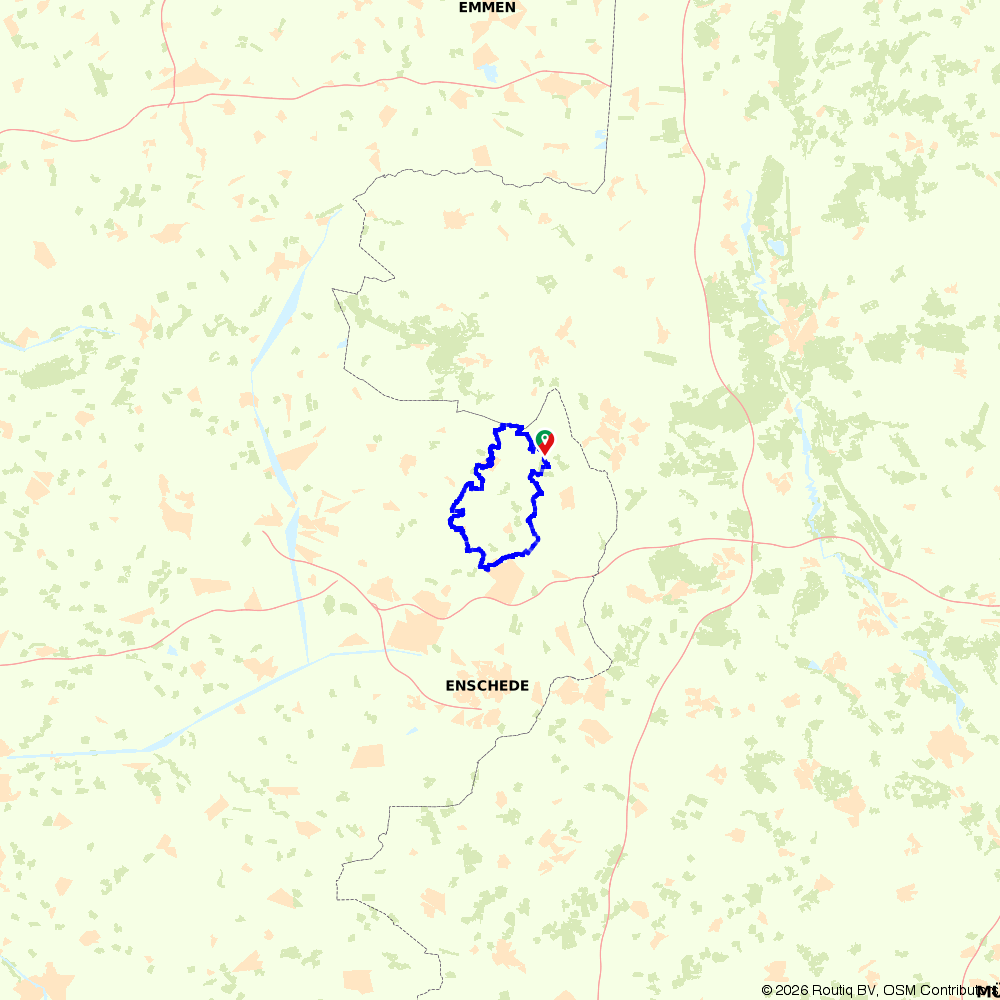 728036 Cycling through Ootmarsum and Oldenzaal